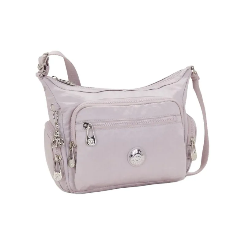 Kipling Polyamide Crossbody Bag, Shoulder Bag Women's Silver-1