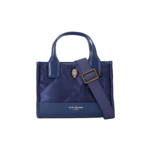 Kurt Geiger London Recycled Nylon Shoulder Bag Crossbody Bag Handbag Extra Small Women's Marine Blue