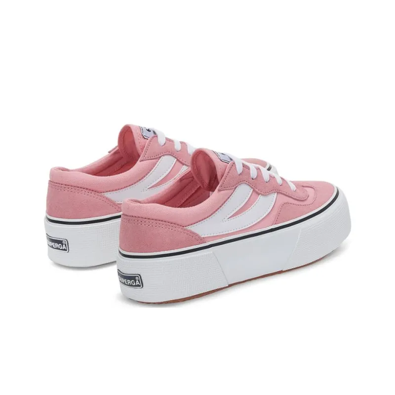 SUPERGA Low Top Skateboard Shoes Women's Pink-4