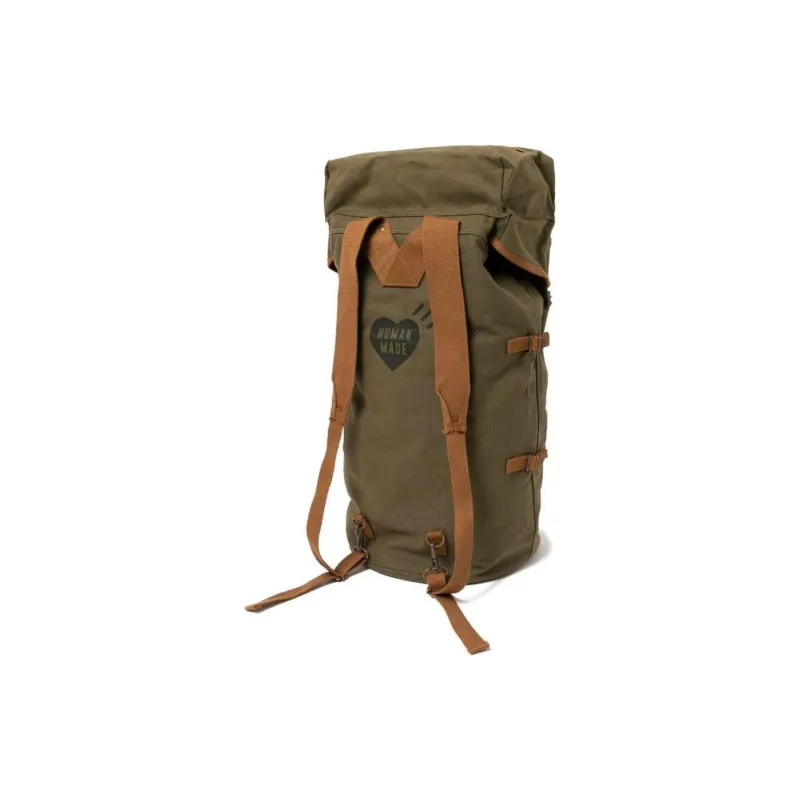 HUMAN MADE Canvas Outdoor, Mountaineering Bag Backpack Regular Unisex Wild Duck Color-2