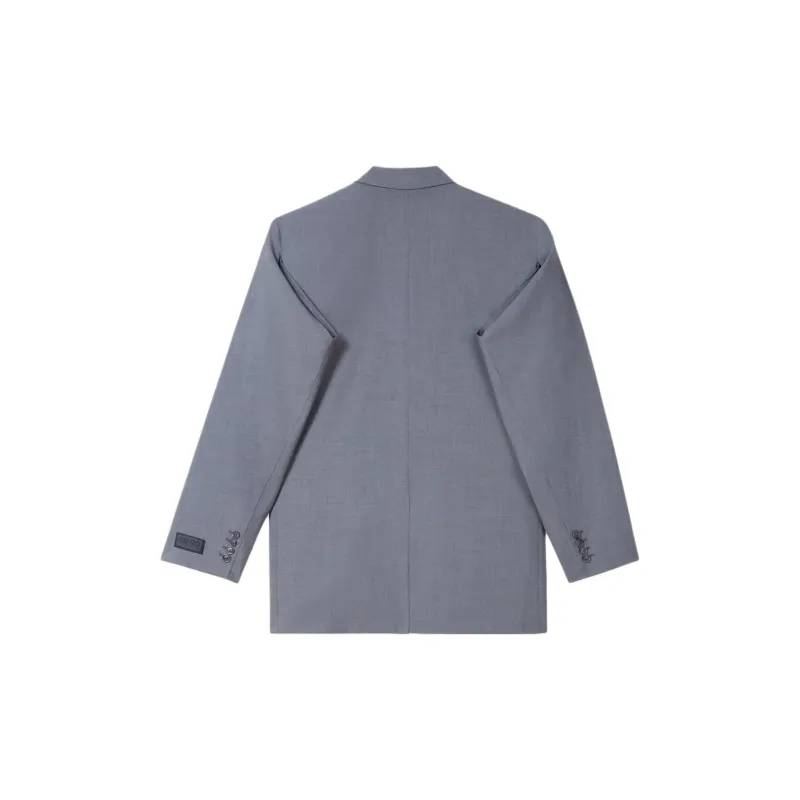 KENZO Single Breasted Oversized Tailored Blazer-1