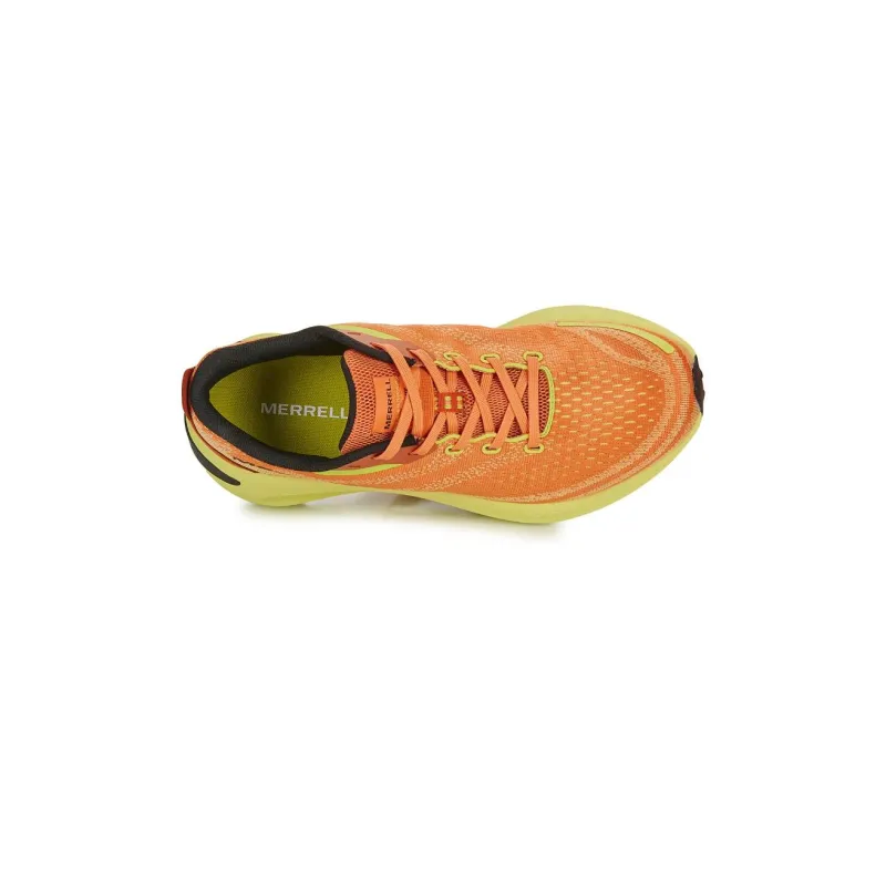 MERRELL Morphlite Anti Slip Wear Resistant Low Top Trail Running Shoes Men's Orange Yellow-4