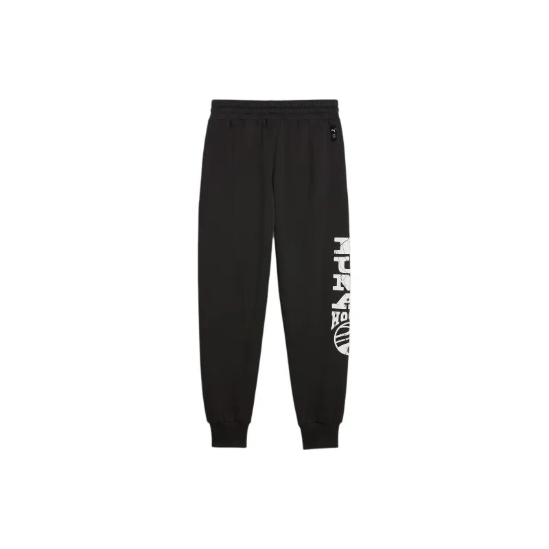 PUMA Posterize 2.0 Basketball Track Pants Basketball Shorts Men's Black-1
