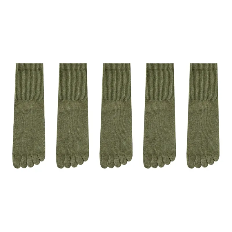MIIOW Mid Calf Socks Women's 5 Pack-14