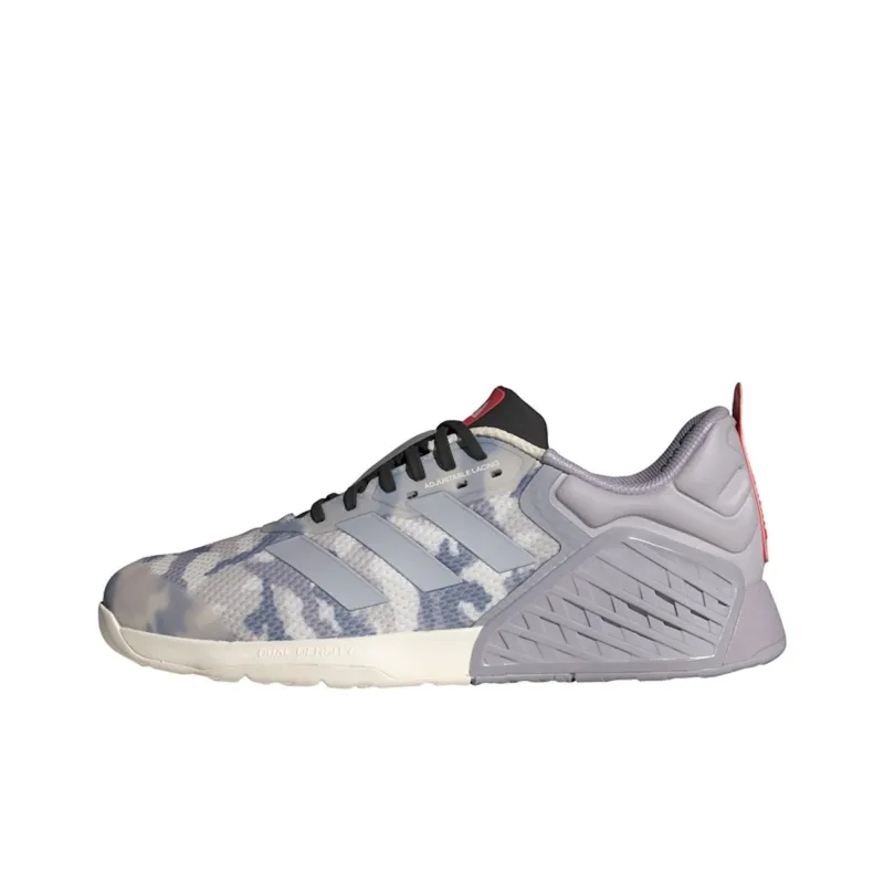 Adidas Dropset 3 Gfx Chalk White Glory Grey Bright Red-0
