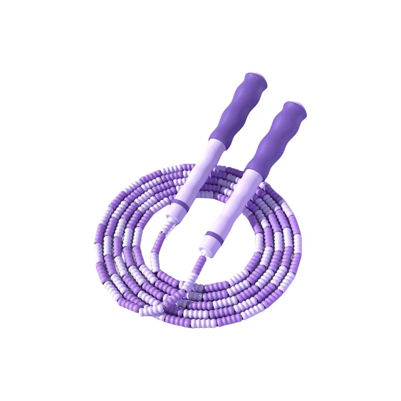 Ovanda Student Supply Non Countable Jump Ropes Kids Handle Silicone, Rope PVC Plastic, Polypropylene PP 2m-6