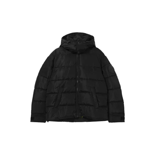 DIESEL Puffer Jackets Men Black