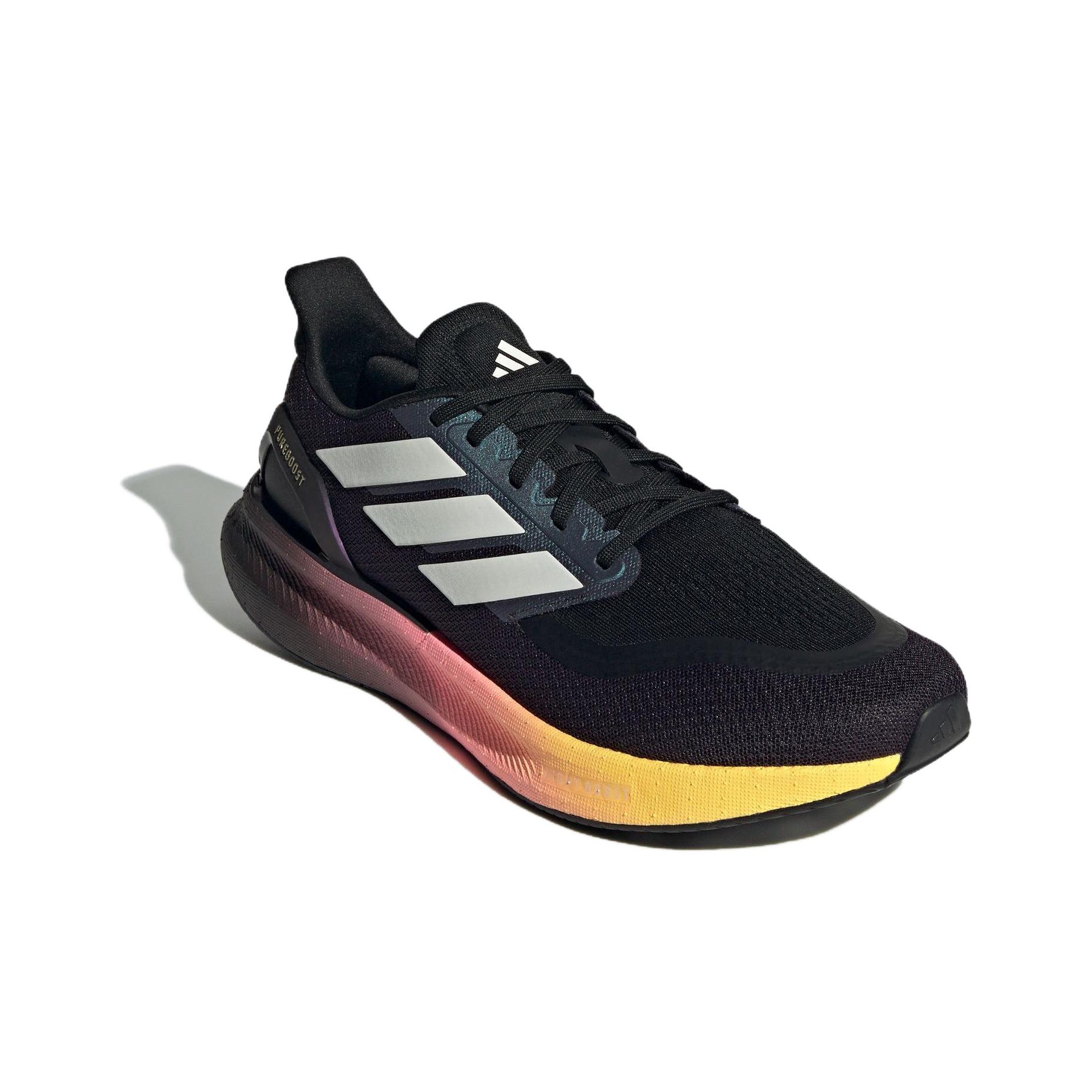 Adidas womens pure boost x neutral running shoes core black/core black/dark grey heather best sale