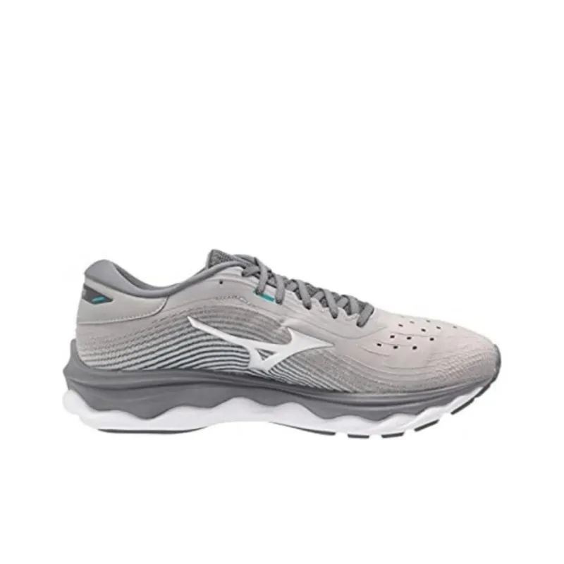 Mizuno Wave Sky 5 'Gray Silver Blue' Women's-1