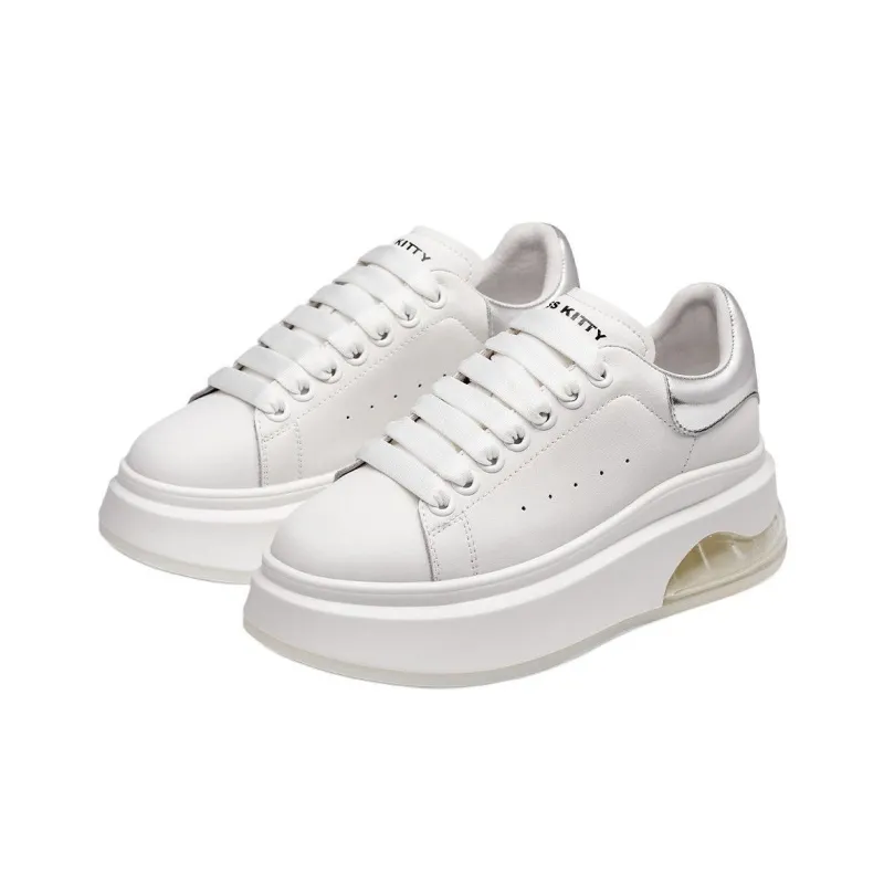 Kiss Kitty Lightweight Height Increasing Low-Top Skateboard Shoes Women's-8