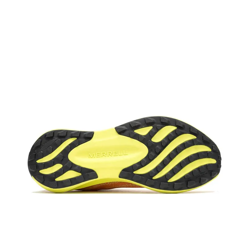 MERRELL Morphlite Anti Slip Wear Resistant Low Top Trail Running Shoes Men's Orange Yellow-5