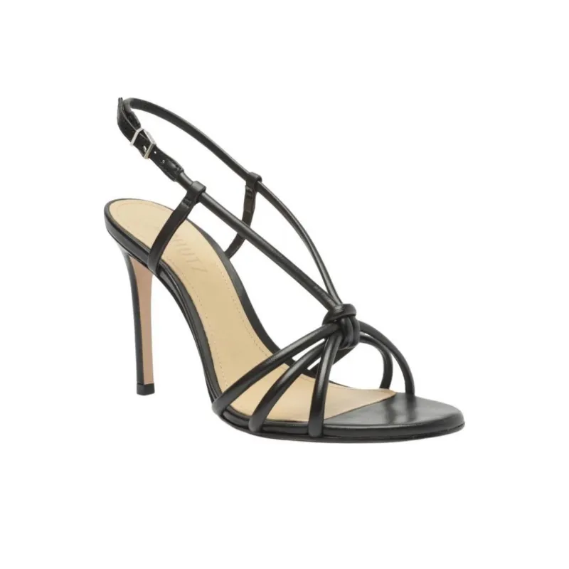Schutz Kelsie Strap Sandals 10.5cm Women's Black-2
