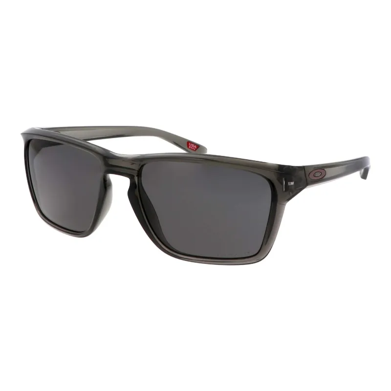 Oakley Acetate Rectangular Sunglasses Unisex Gray-1