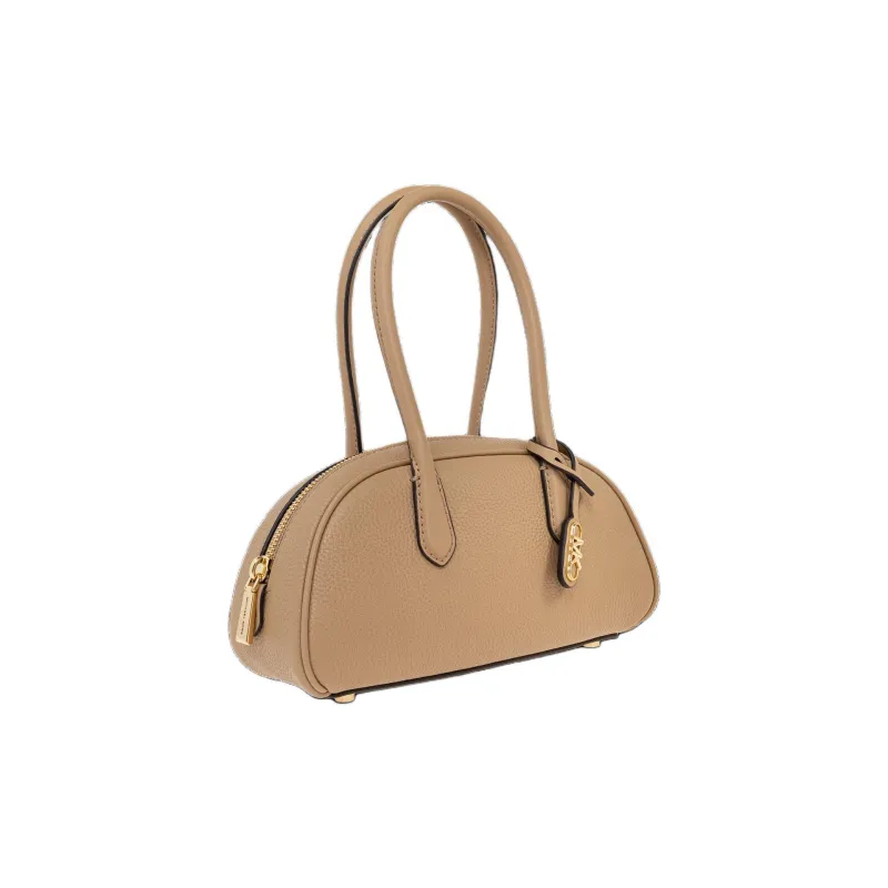 MICHAEL KORS Grain Leather One Shoulder Handbag Women's Beige-1