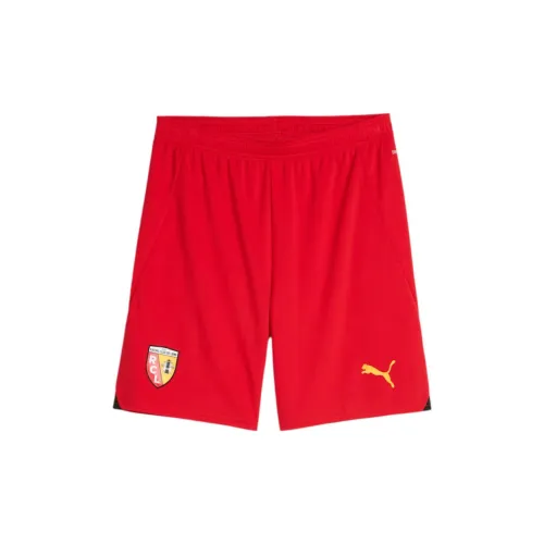PUMA SS24 Soccer Bottoms Men's Red