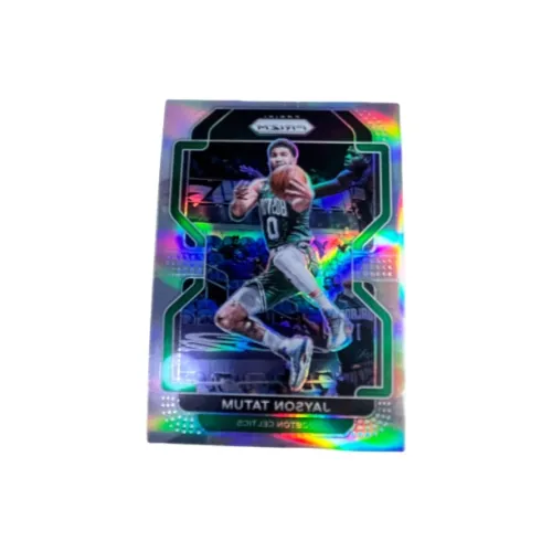 PANINI Jayson Tatum Prizm 2021 2022 Season Silver Foil Player Card Card Condition Guaranteed Sports Cards 1 Pc