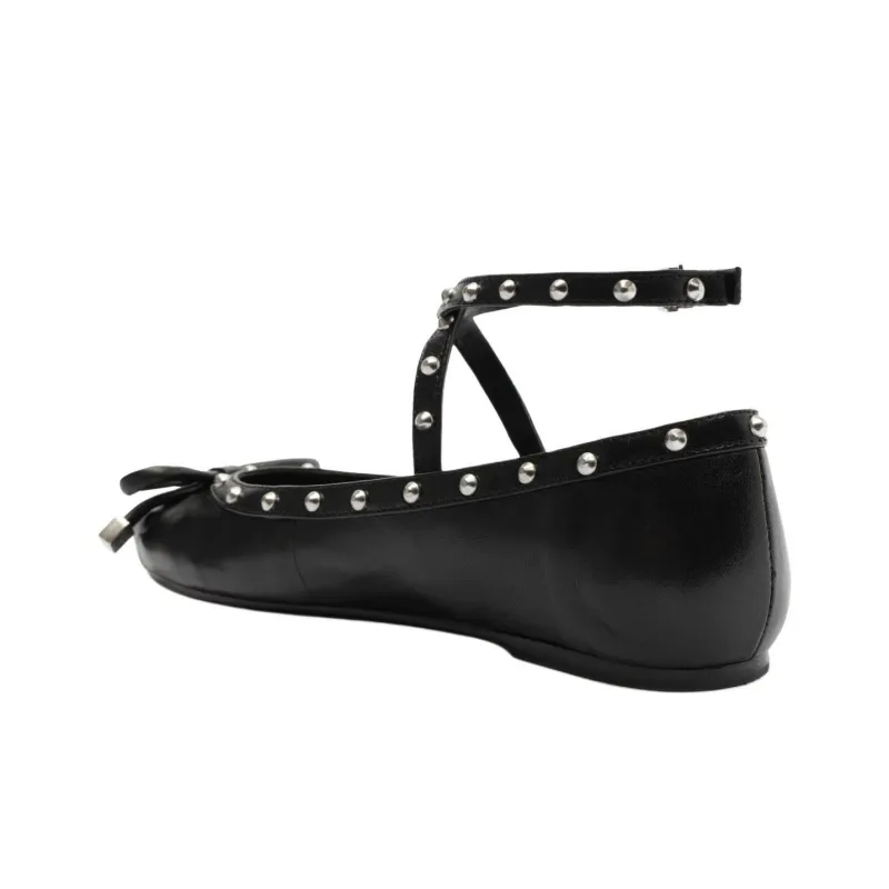 Schutz Larissa Casual Single Shoes Women's Black-3