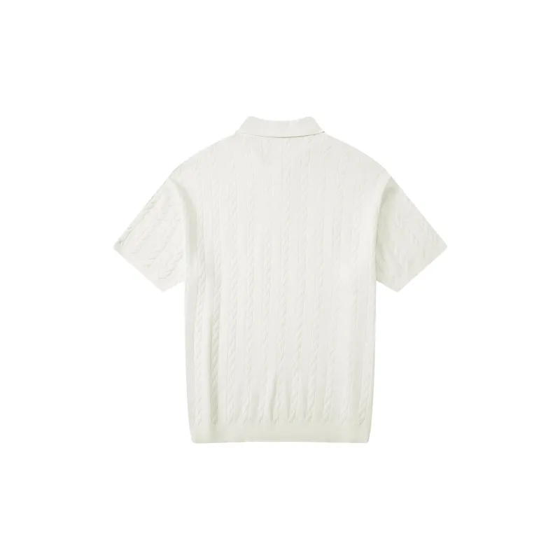 A.B.X Summer Lapel Pullover Short Sleeved Polo Shirt Unisex-0