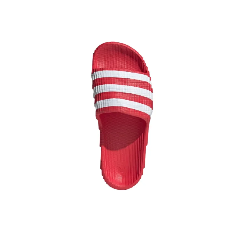 Adidas Adilette 22 Slides Better Scarlet Cloud White-4