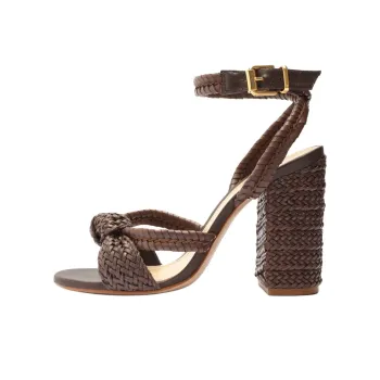 Schutz Kareena Strap Sandals 11.2cm Women's Brown