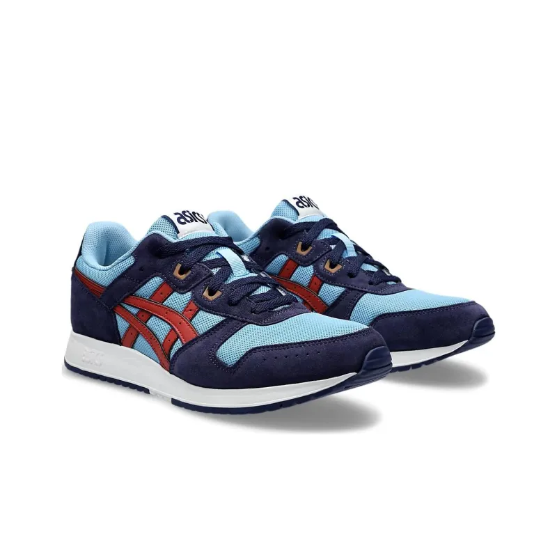 Asics Lyte Classic Harbor Blue Burnt Red-1