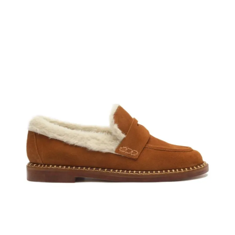 Schutz Christie Loafers Women's Umber-1