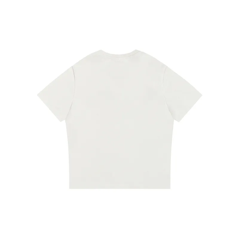 Atry Flower Body LOGO Series Drop Shoulder Sleeve T Shirt Women's-7