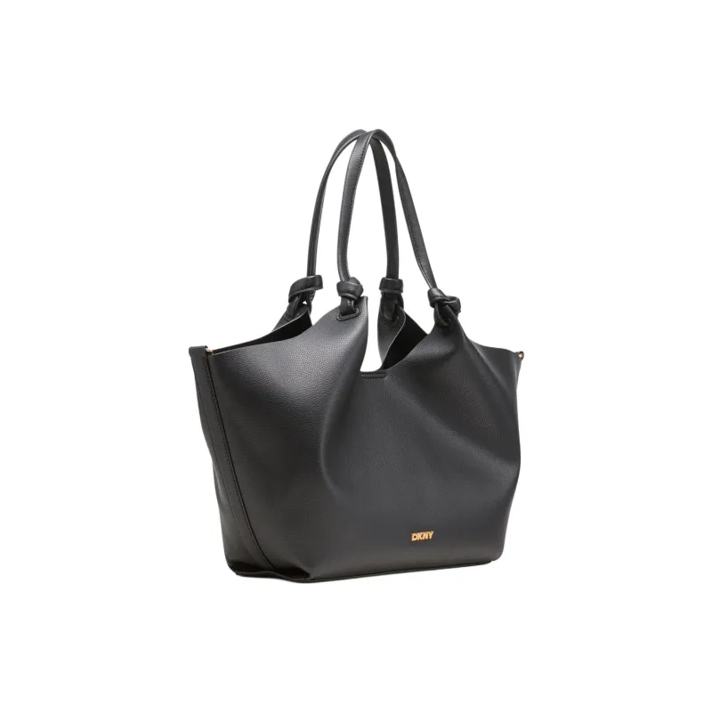 DKNY Polyurethane Handbag Small Size Women's Black-1