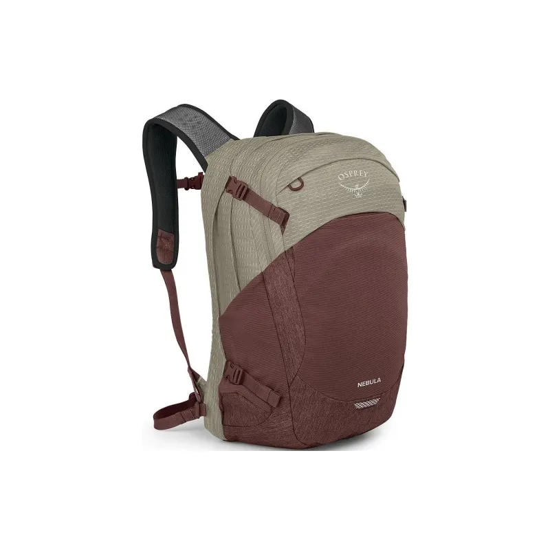 OSPREY Recycled Polyester Outdoor Mountaineering Bag Backpack Regular Unisex Brown Red & Sandy Brown-1