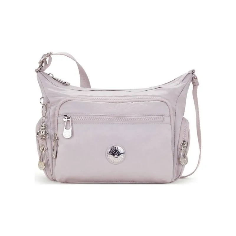 Kipling Polyamide Crossbody Bag, Shoulder Bag Women's Silver-0