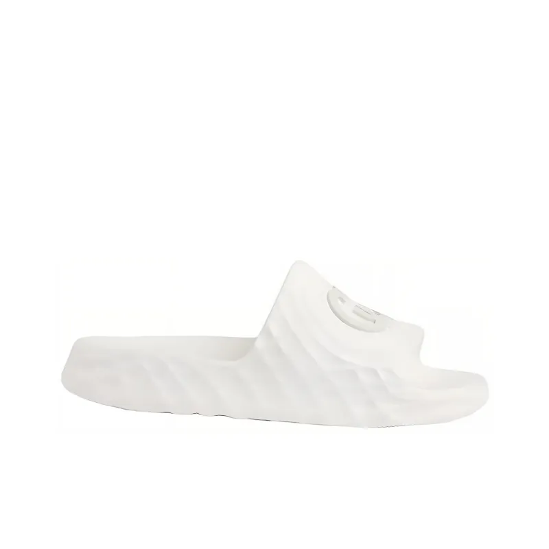 GUCCI Interlocking Slide Slippers Men's White-1
