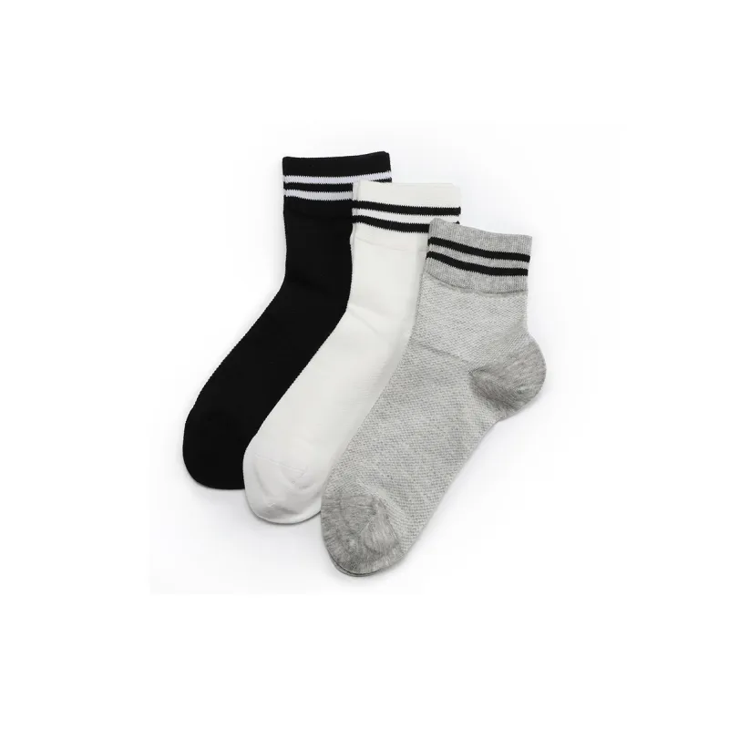 NAUTICA UNDERWEAR Mid Calf Socks Women's 3 Pack-3