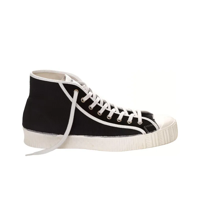 SPALWART Special Stylish Skateboarding Shoes Unisex Black White-1