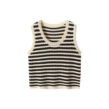 Flowers In Water Tank Top Women's Black