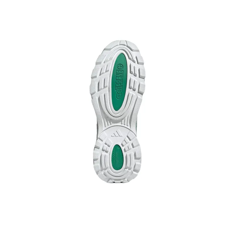 Adidas Wonder Runner Cushioning Wear Resistant Low Top Casual Running Shoes Unisex Silver Green-5