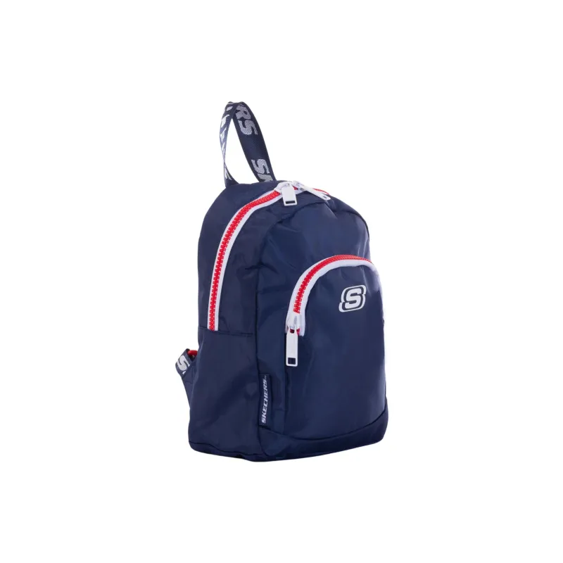Skechers Polyester Backpack Mini Unisex Marine Blue-1