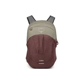 OSPREY Recycled Fabric Mountaineering Bag Backpack Unisex Brown Red & Sandy Brown
