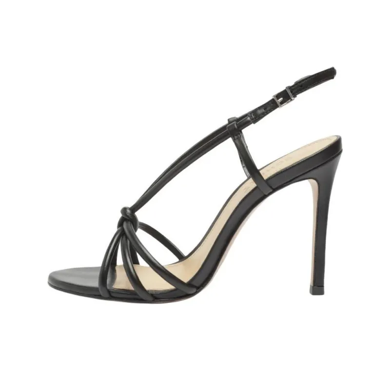 Schutz Kelsie Strap Sandals 10.5cm Women's Black-0