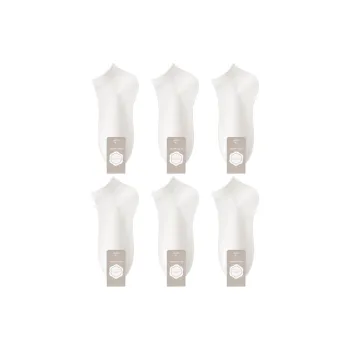B&C.Room Ankle Socks Men's White