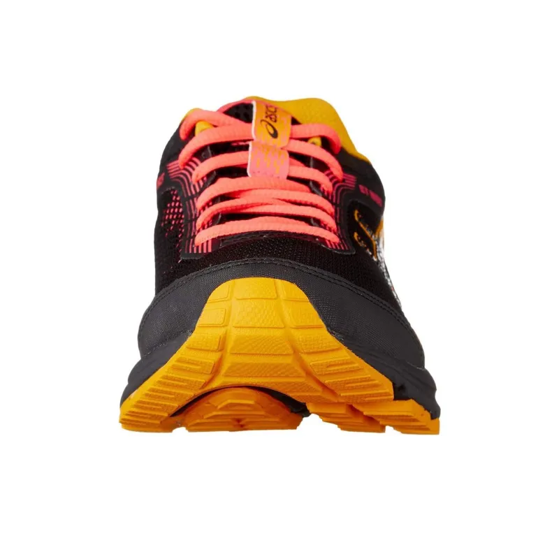 Asics GT-1000 7 Running Shoes Women's Low-Top Black/Pink/Yellow-2