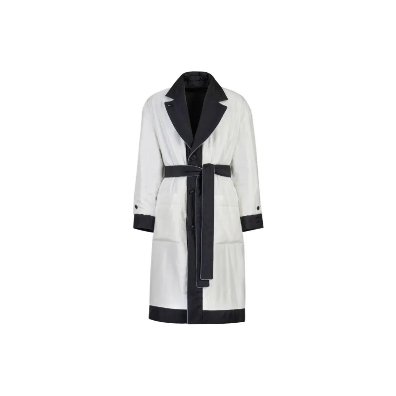 FENDI Trench Coats Men Black-1