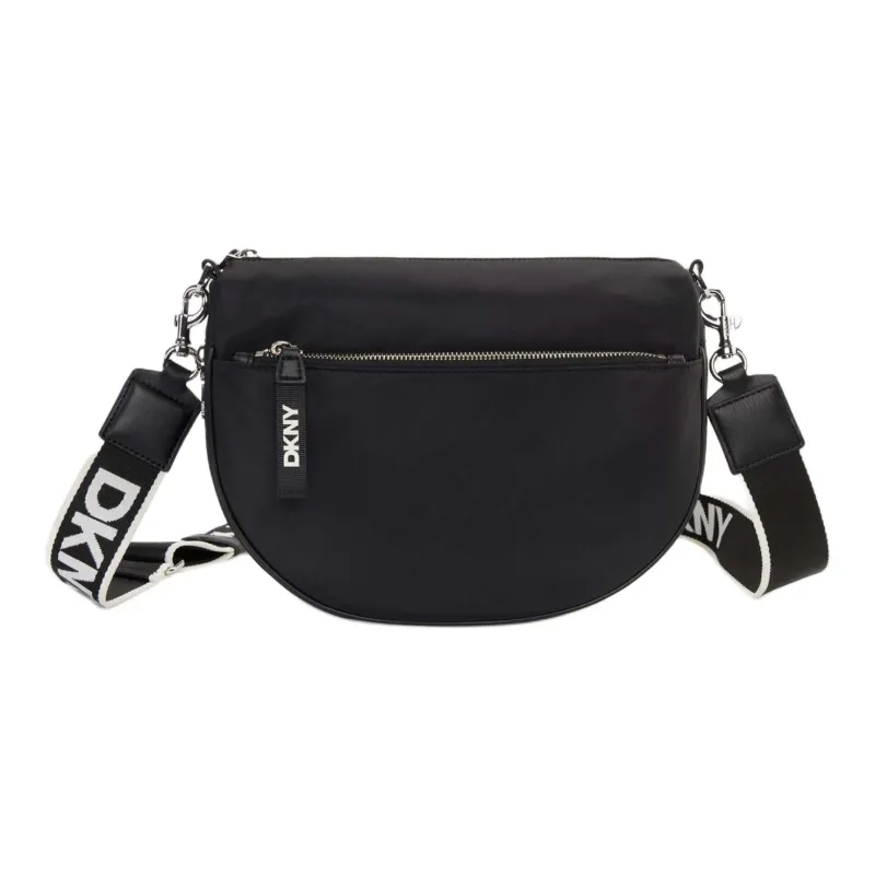 DKNY Polyester Shoulder Bag Crossbody Bag Women's Black-0
