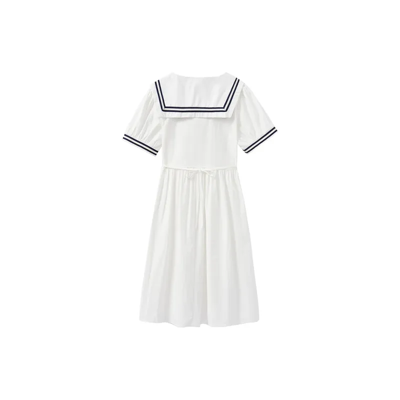 XUANSHU Short Sleeved Dresses Women's-5