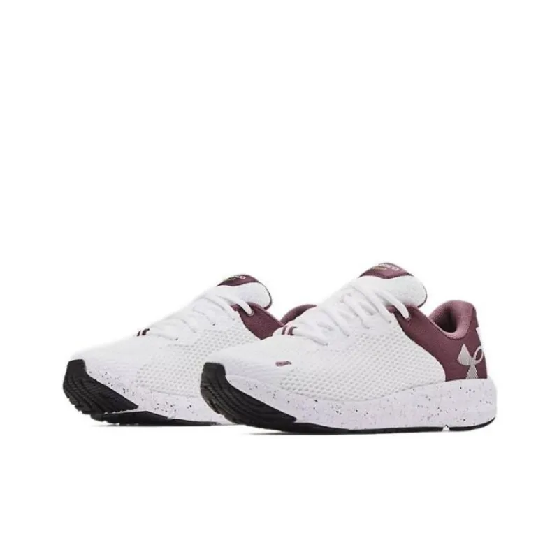 Under Armour Charged Pursuit 2 Big Logo Speckled 'White Ash Plum' Women's-2