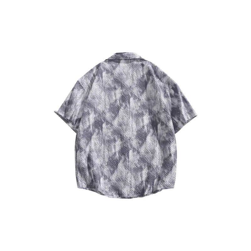 CLOR Shirt Unisex Paris Dirty Gray-1