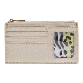 LIU·JO Logo-Stamp Zipped Card Holder