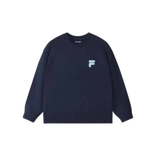 FILA FUSION Sweaters Unisex Night Black Blue