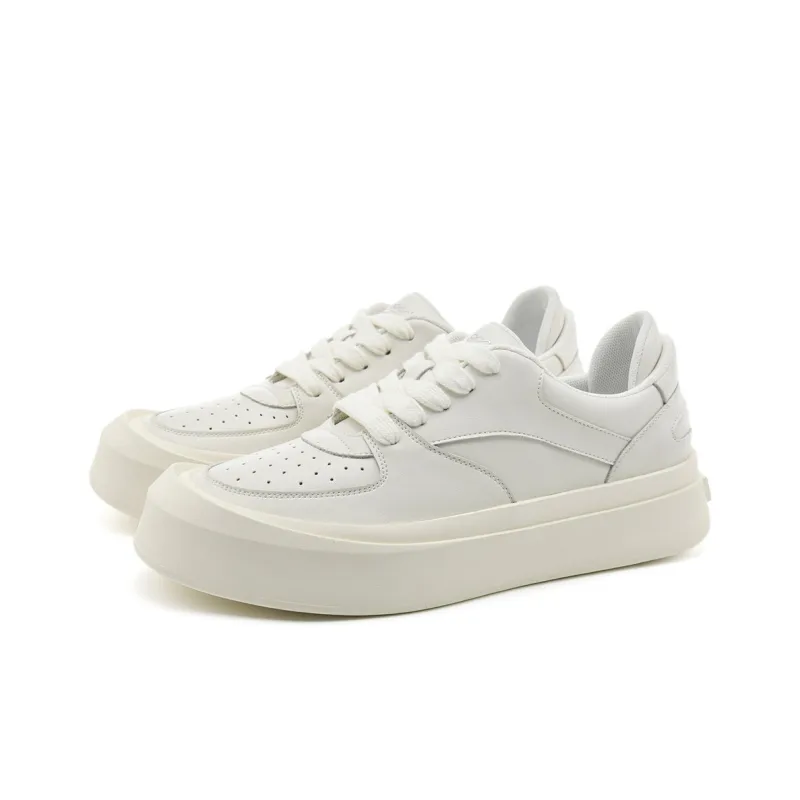 HLA Breathable Closed-Toe White Sneakers Casual Shoes Sports Skateboard Shoes For Men Men's-1