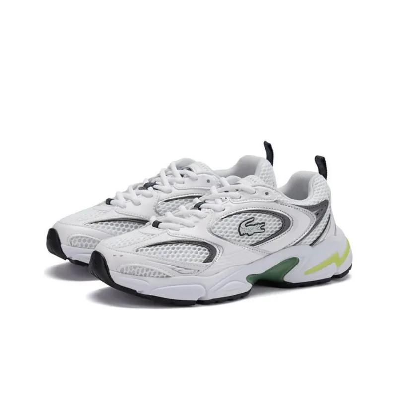 LACOSTE Low Top Casual Shoes Women's White-2