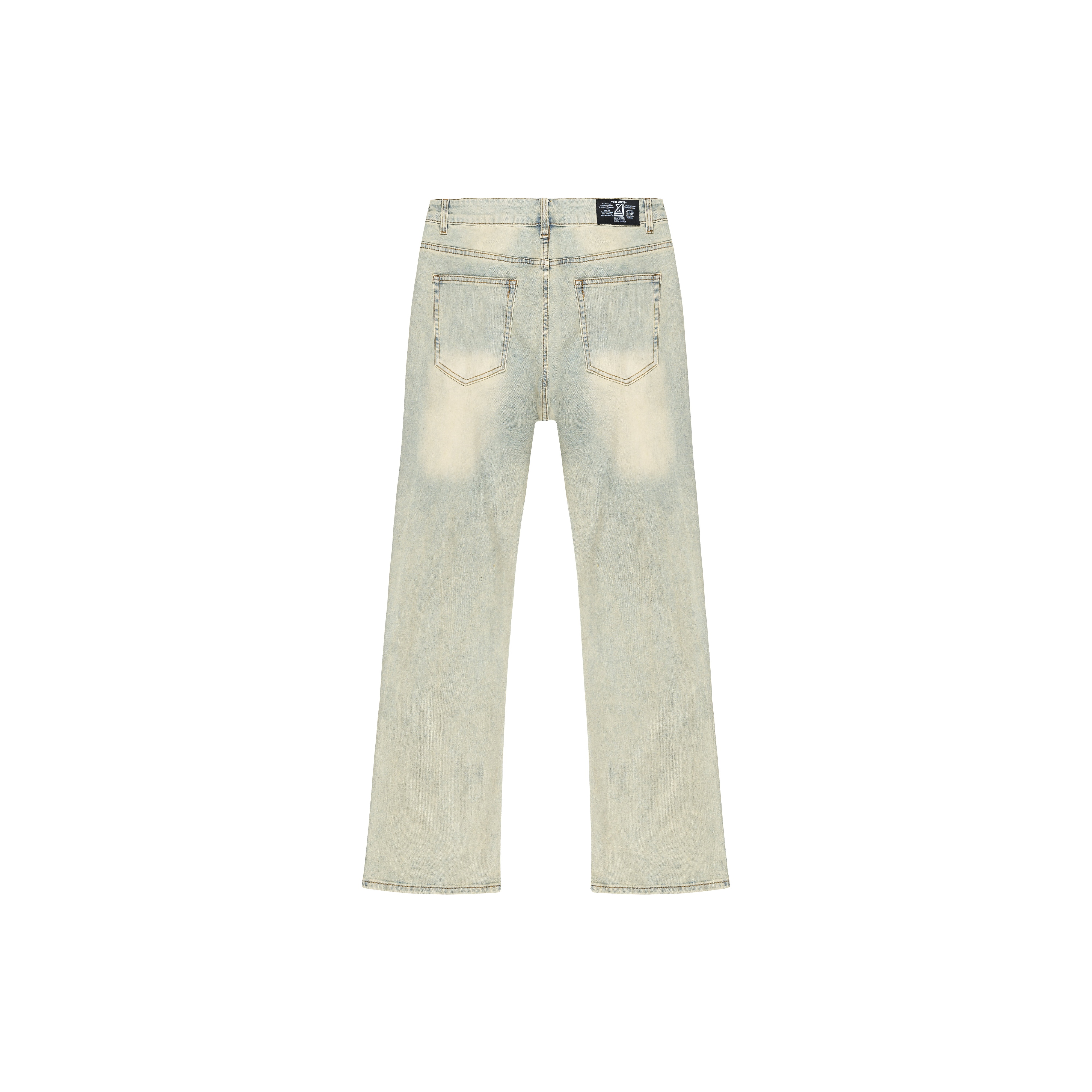 XINYINSU Jeans Unisex Gray L - POIZON